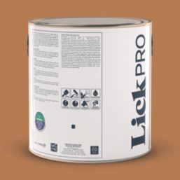 LickPro  2.5Ltr Orange 02 Vinyl Matt Emulsion  Paint