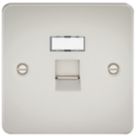 Knightsbridge  1-Gang RJ45 Ethernet Socket Pearl