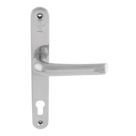 Smith & Locke  Door Handles Pair Polished Chrome