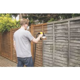 Fence store panel sprayer