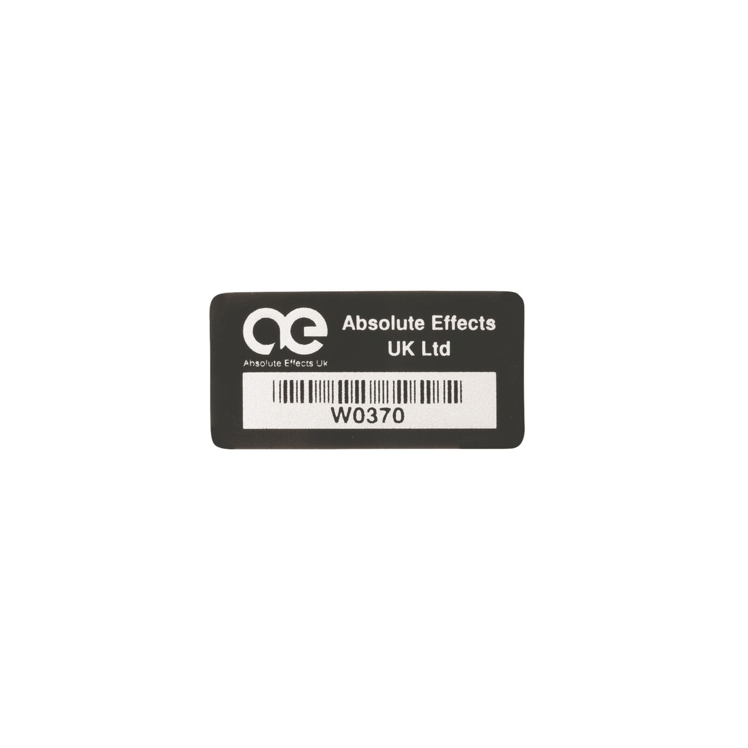 Asset Protect Asset Tags Black 19mm x 38mm 100 Pack (7306T)