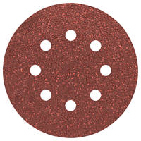 Bosch  Sanding Discs Punched 125mm 60 Grit 5 Pack