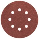 Bosch   Sanding Discs Punched 125mm 60 Grit 5 Pack