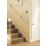 Richard Burbidge  Pine Round Staircase Handrail Kit UnFinished 3600mm