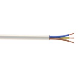 Refurb Time 3183Y White 3-Core 1.5mm² Flexible Cable 50m Drum