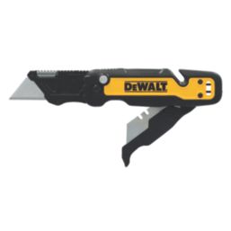 DEWALT Push & Flip Folding Fixed Blade Utility Knife