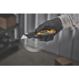 DEWALT Push & Flip Folding Fixed Blade Utility Knife