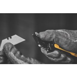 DEWALT Push & Flip Folding Fixed Blade Utility Knife