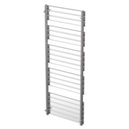 Flomasta Flat Bar 1800mm x 600mm 1993BTU Chrome Vertical Designer Radiator