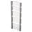 Flomasta Flat Bar 1800mm x 600mm 1993BTU Chrome Vertical Designer Radiator