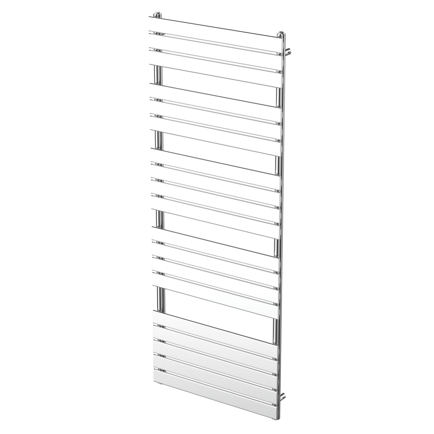 Flomasta 1800mm x 600mm 1993BTU Chrome Flat Designer Towel Radiator (730AM)
