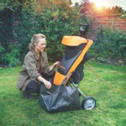 LawnMaster FD2402-01 2400W 100kg/hr Impact Garden Shredder 240V