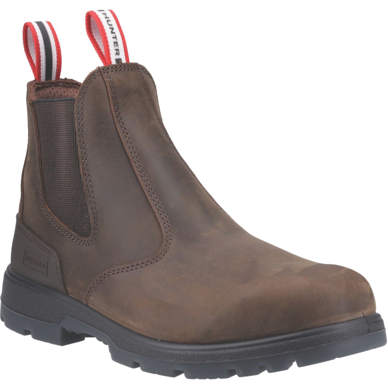 Hunter Size 12 Brown Slip-On Occupational Work Boots (730CW)