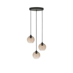 Eglo Ariscani 1 3-Light Pendant Black