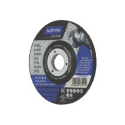 Norton  Metal Grinding Discs 115mm (4 1/2") x 22.23mm 5 Pack