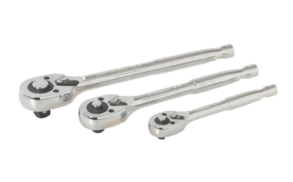 Silverline Stecknuss-Set 1/2 Zoll Antrieb – 12-teilig, Metrisch, 12-kant, Chrom-Vanadium-Stahl, 8–24 Mm