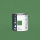 LickPro  2.5Ltr Green 07 Eggshell Emulsion  Paint
