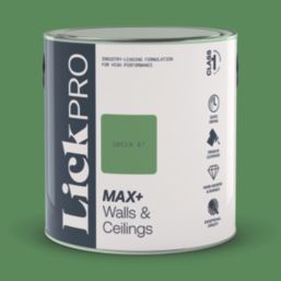 LickPro Max+ 2.5Ltr Green 07 Eggshell Emulsion  Paint