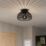 Eglo Mogano 3 28cm Ceiling Light Black