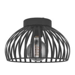 Eglo Mogano 3 28cm Ceiling Light Black