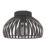 Eglo Mogano 3 28cm Ceiling Light Black