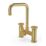 ETAL  Industrial Bridge 3-in-1 Boiling Water Kitchen Tap Brushed Brass