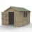Forest Timberdale 8' 6" x 10' (Nominal) Apex Tongue & Groove Timber Shed with Assembly