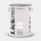 LickPro  5Ltr White 02 Vinyl Matt Emulsion  Paint