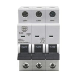 MK Sentry  16A 3-Pole B Curve 3-Phase MCB