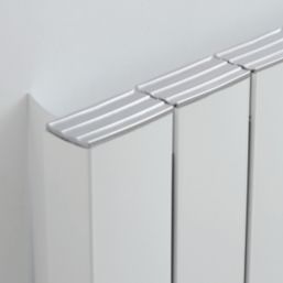 Blaze 1800mm x 345mm 3026BTU White Vertical Designer Radiator