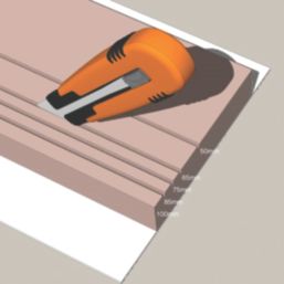 YBS EasiClose Insulated Cavity Closers Grey/Orange 10 Pack