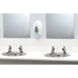 Self-Closing Non-Concussive Bathroom Basin Taps Chrome