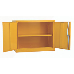 Barton  Hazardous Substance Cabinet Yellow 915mm x 457mm x 711mm