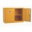 Barton  Hazardous Substance Cabinet Yellow 915mm x 457mm x 711mm