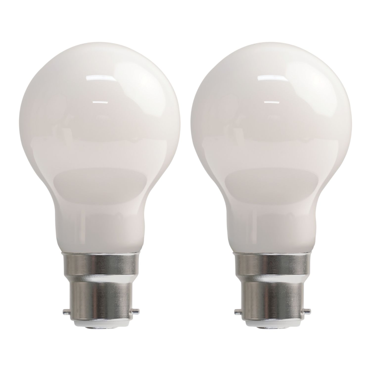 LAP LBA60J3.8WSDB22 2700K B22 A60 LED Light Bulb 806lm 3.8W 2PK (731CF)