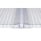 Radmat Building Materials  Clear 10mm Polycarbonate H-Profile 3000mm x 75mm