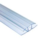 Radmat Building Materials  Clear 10mm Polycarbonate H-Profile 3000mm x 75mm