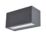 Lutec Inka Outdoor LED Solar Hybrid Wall Light Dark Grey 720lm
