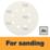 Titan   80 Grit 8-Hole Punched Multi-Material Sanding Discs 125mm 5 Pack