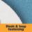 Titan   80 Grit 8-Hole Punched Multi-Material Sanding Discs 125mm 5 Pack