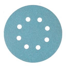 Titan   80 Grit 8-Hole Punched Multi-Material Sanding Discs 125mm 5 Pack