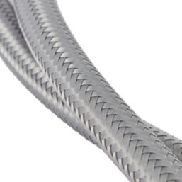 Flomasta Straight Flexible Hose M12 x 15mm x 300mm 2 Pack