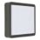 LAP Southey Outdoor LED Wall Light Black 15.6W 1200lm