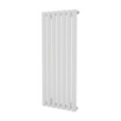 Ximax Fortuna 1000mm x 410mm 1707BTU White Vertical Designer Radiator