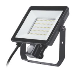 Philips ProjectLine Outdoor LED Floodlight With PIR Sensor Black 50W 4750lm