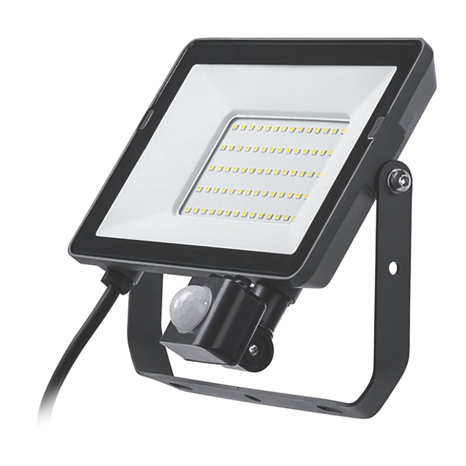 Philips ProjectLine Outdoor LED Floodlight With PIR Sensor Black 50W 4750lm (731JA)