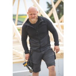 Mascot Customized Work Shorts Black 36.5" W