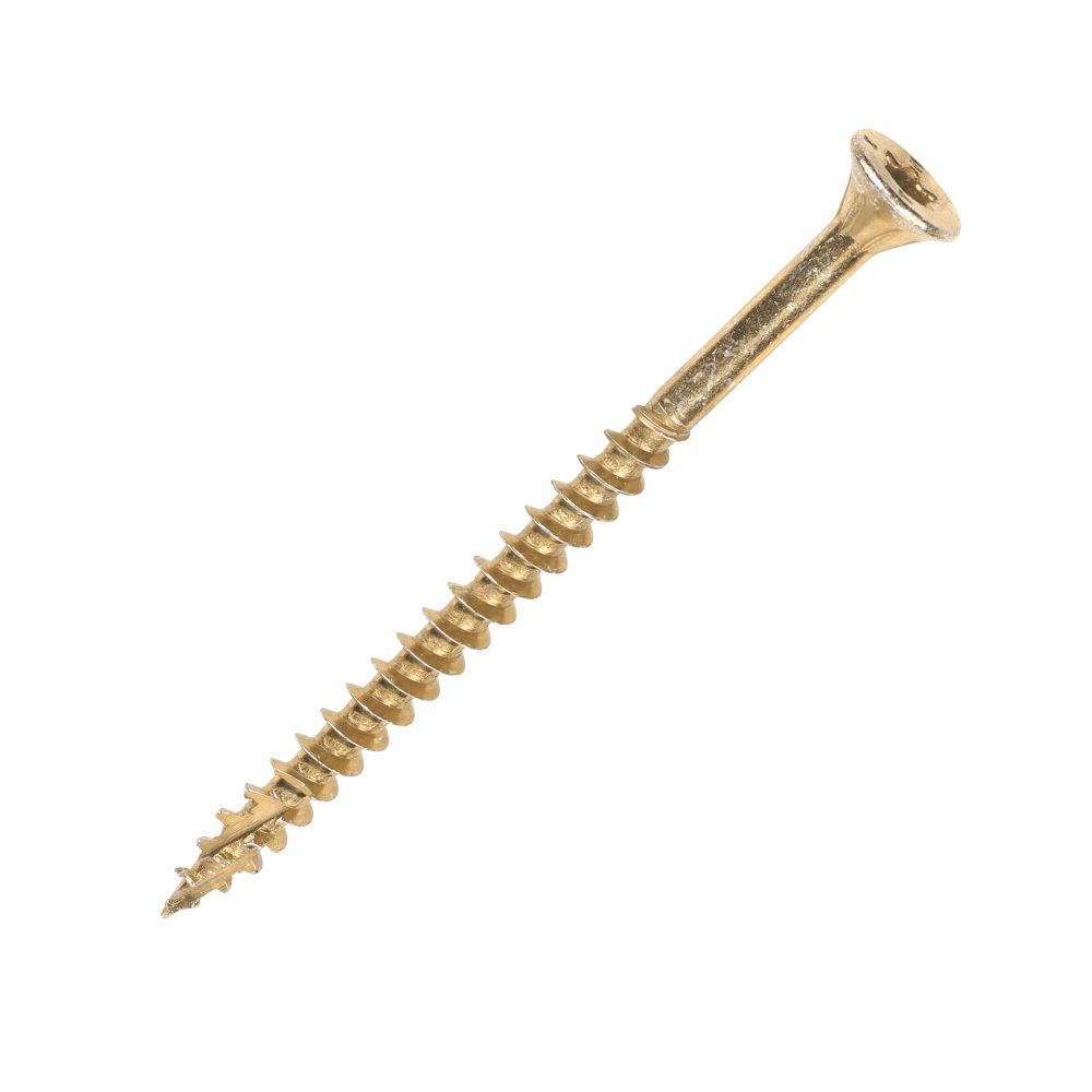 Timco C2 Clamp-Fix TX Double-Countersunk  Multipurpose Clamping Screws 4mm x 60mm 200 Pack