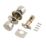 ERA 170-61 Ball Mortice Knob Set Polished Chrome 67mm
