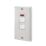 MK Contoura 50A 2-Gang DP Control Switch Brushed Stainless Steel with Neon with White Inserts
